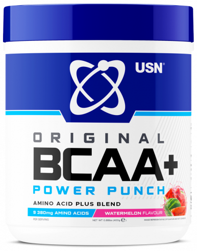 USN BCAA Power Punch, BCAA источник аминокислот, 400 грамм
