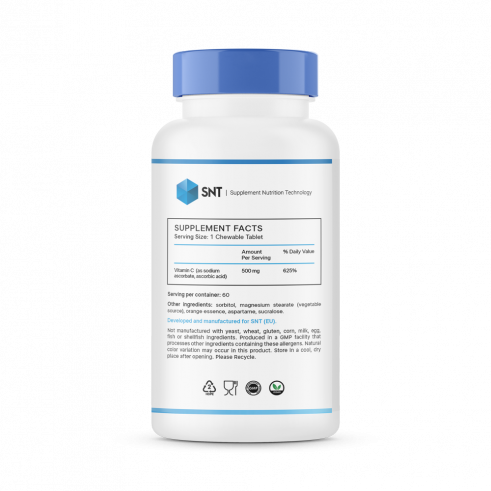 SNT Vitamin C 500 Chewable, 60 таблеток