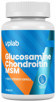 VP Laboratory Glucosamine Chondroitin MSM, Глюкозамин Хондроитин МСМ, 90 таблеток