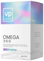 VP Laboratory Omega 3-6-9, Омега 3-6-9, 60 капсул