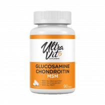 ULTRAVIT Glucosamine Chondroitin MSM, Глюкозамин Хондроитин МСМ, 90 таблеток