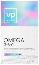 VP Laboratory Omega 3-6-9, Омега 3-6-9, 60 капсул