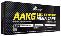Olimp Sport Nutrition AAKG 1250 Extreme Mega Caps, ААКГ 1250 Экстрим Мега Капс, 300 капсул